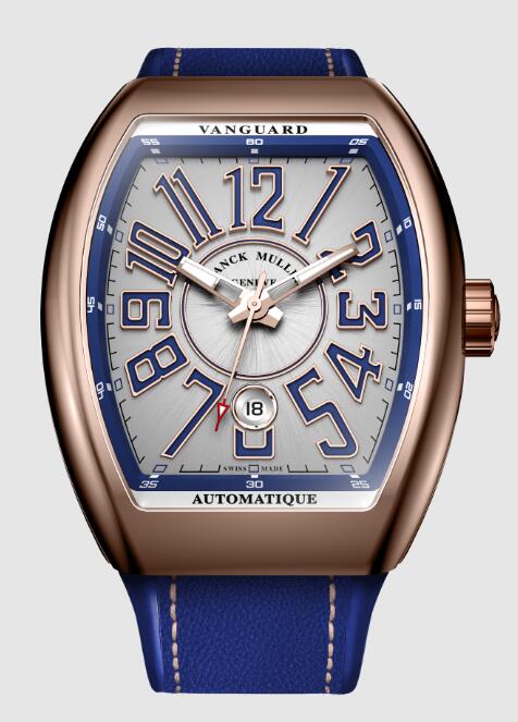 Best Franck Muller Vanguard Open Back with In-House Movement V 41 SC DT FO (BU) Replica Watch